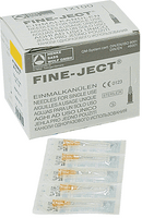 AGUJAS FINE-JECT 25X1,6 (100 Unid.)